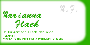 marianna flach business card